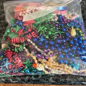 Gallon Bag of Necklaces/Ribbon